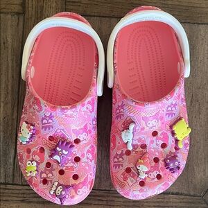 Hello Kitty Pink Crocs